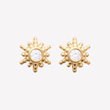 Smeraldo Ohrstecker Ohrringe Ohrstecker Ferrara gold
