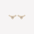Smeraldo Ohrstecker Ohrringe Ohrstecker Lilliana gold