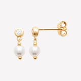 Smeraldo Ohrstecker Ohrringe Ohrstecker Marceline gold