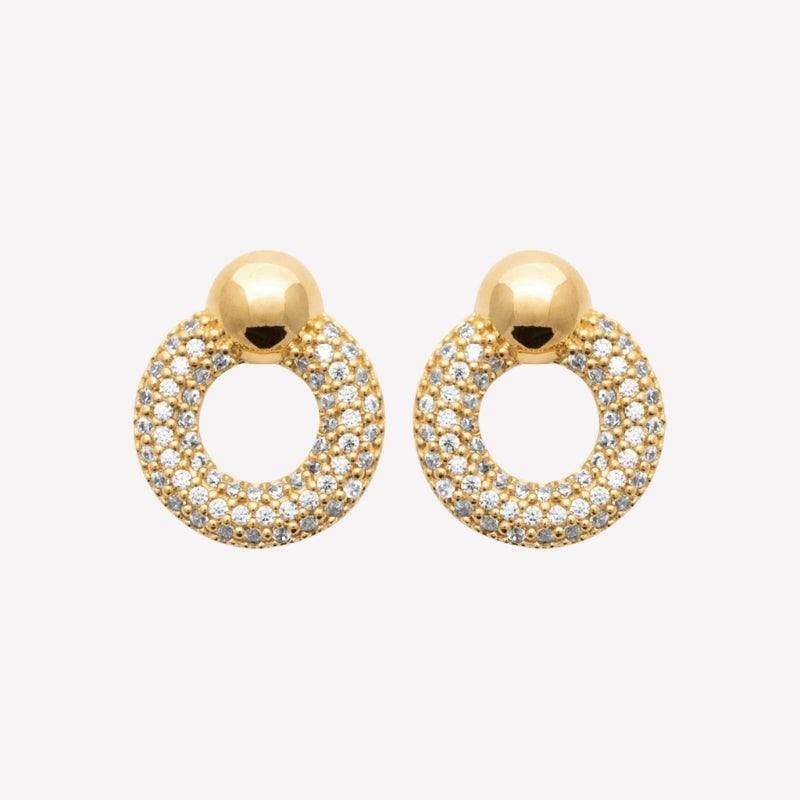Smeraldo Ohrstecker Ohrringe Ohrstecker Maria gold