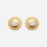 Smeraldo Ohrstecker Ohrringe Ohrstecker Paola gold