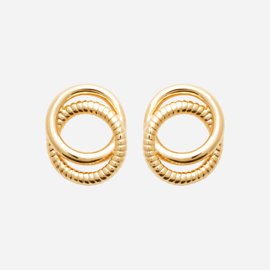 Smeraldo Ohrstecker Ohrringe Ohrringe Valentina gold