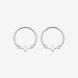 Smeraldo Ohrstecker Ohrringe Ohrringe Silvana silber
