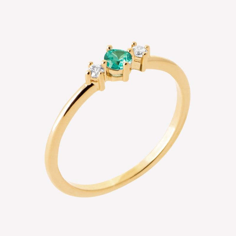 Smeraldo Ringe Ring Carolina gold gold