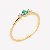 Smeraldo Ringe Ring Carolina gold gold