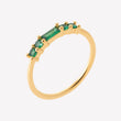 Smeraldo Ringe Ring Lena gold gold