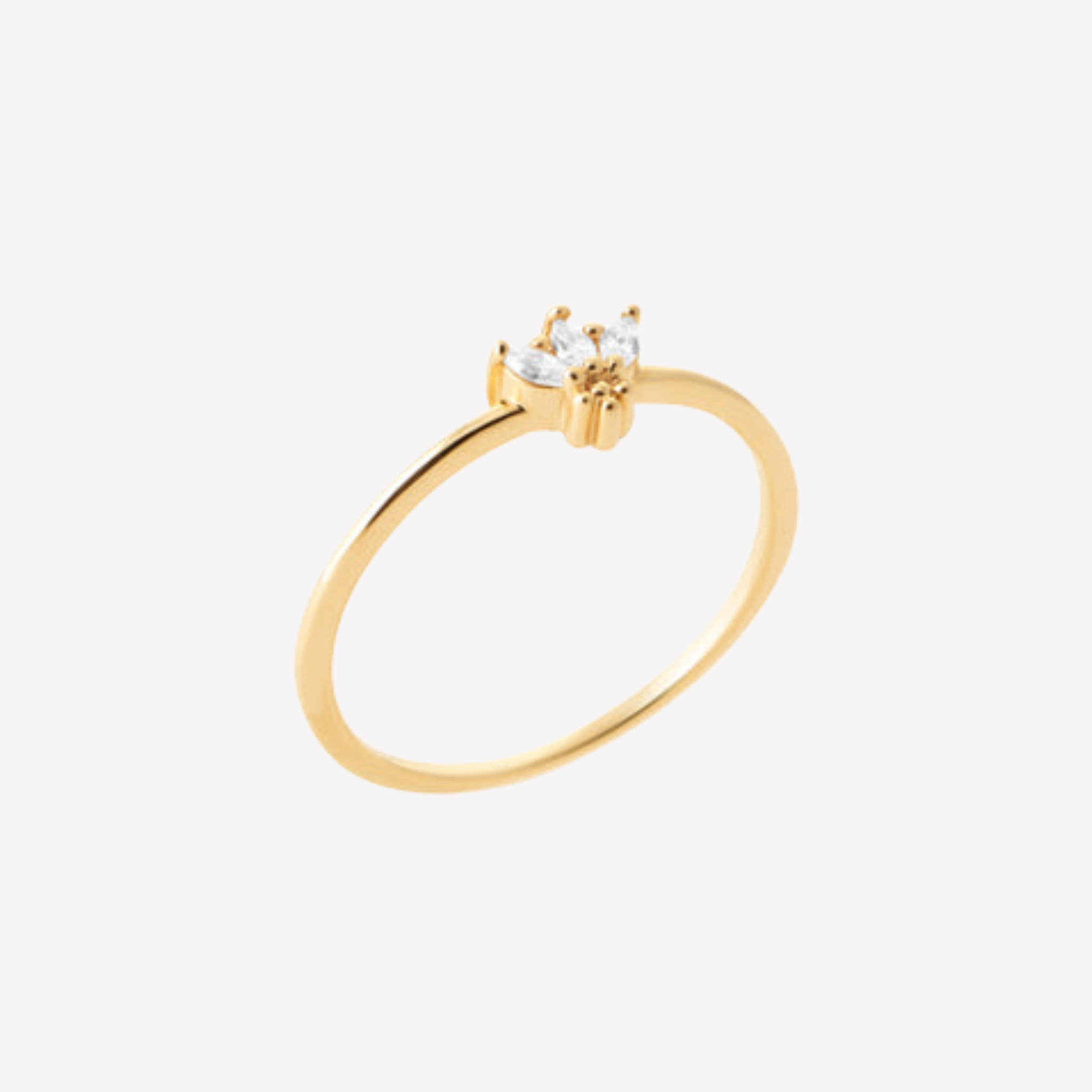 Smeraldo Ringe Ring Adorata gold
