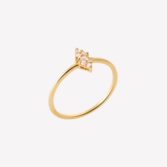 Smeraldo Ringe Ring Azzurra gold
