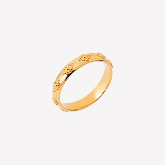 Smeraldo Ringe Ring Benedetta gold