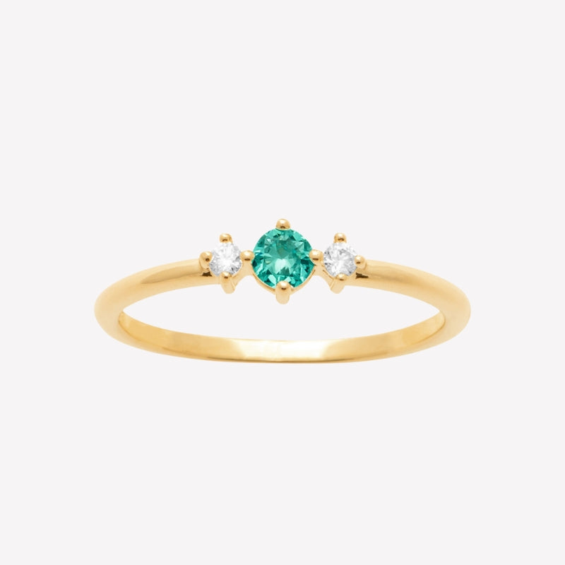 Smeraldo Ringe Ring Carolina gold