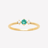 Smeraldo Ringe Ring Carolina gold