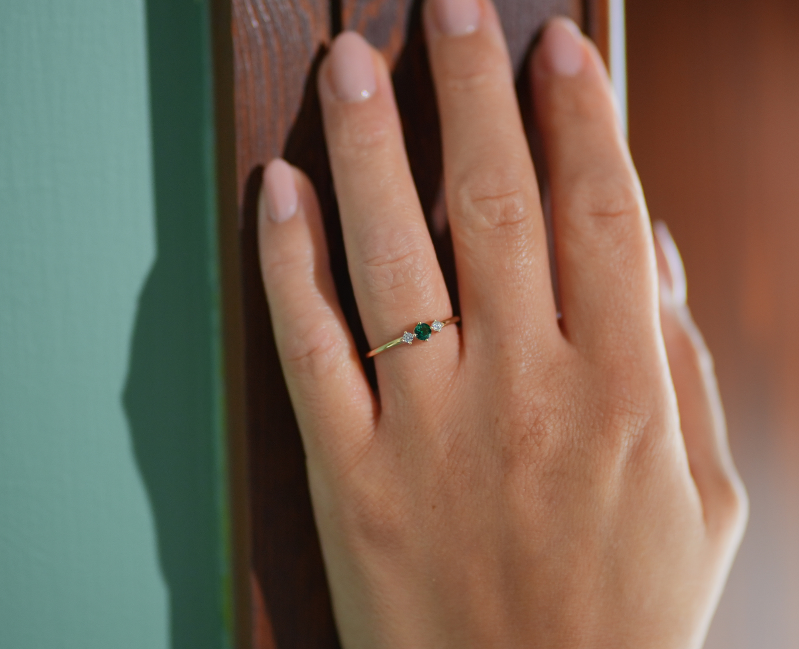 Smeraldo Ringe Ring Carolina gold
