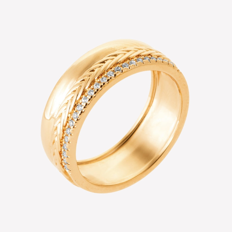 Smeraldo Ringe Ring Catia gold