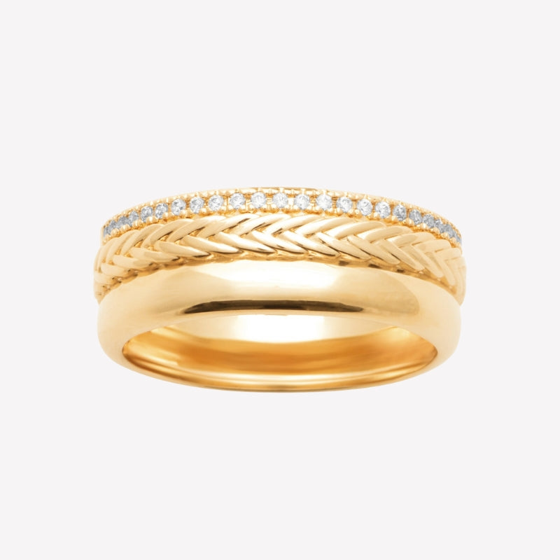 Smeraldo Ringe Ring Catia gold