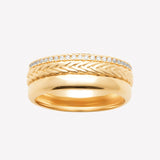 Smeraldo Ringe Ring Catia gold