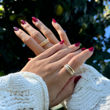 Smeraldo Ringe Ring Catia gold