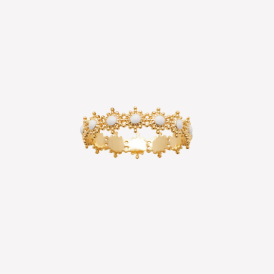 Smeraldo Ringe Ring Fresia gold