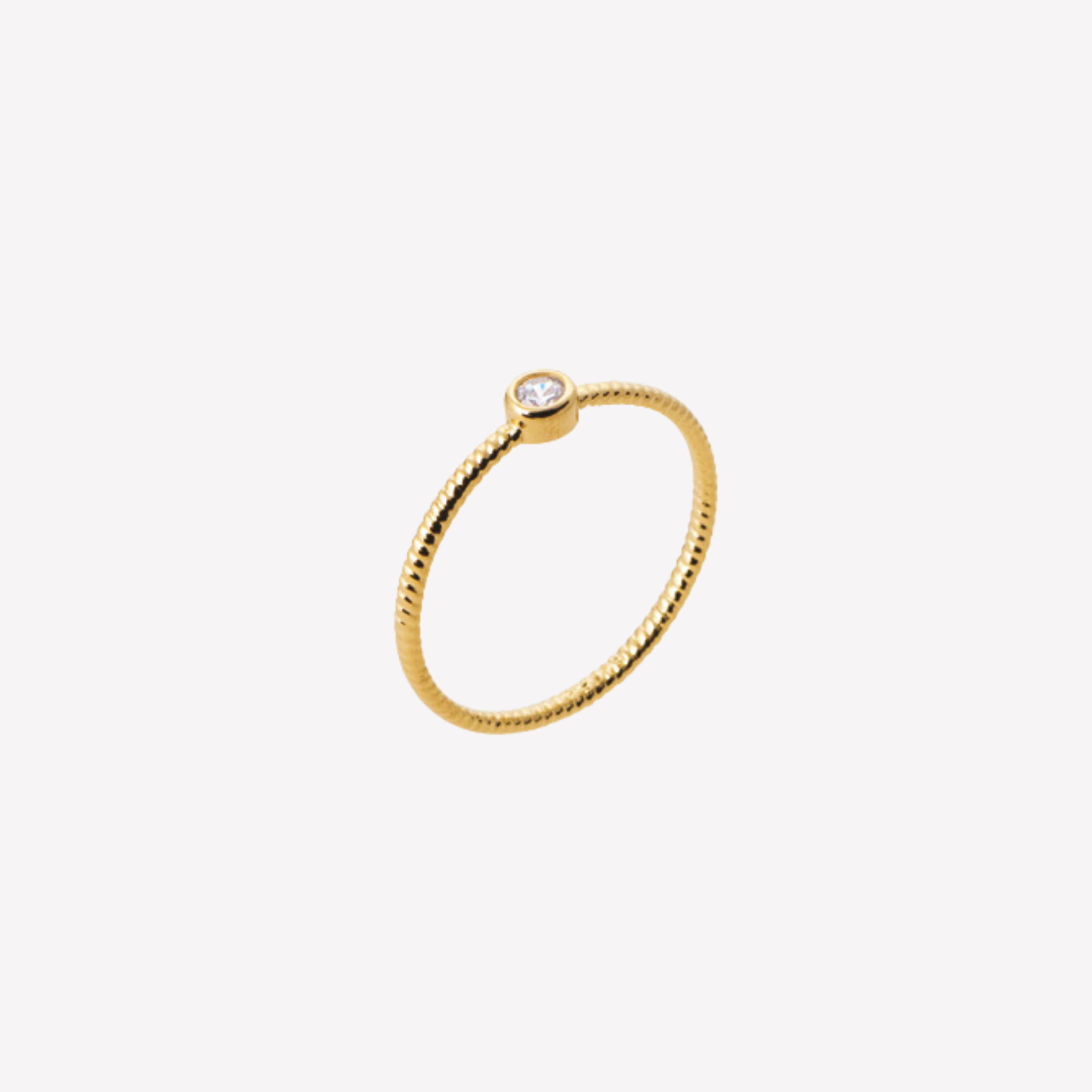 Smeraldo Ringe Ring Mondello vergoldet