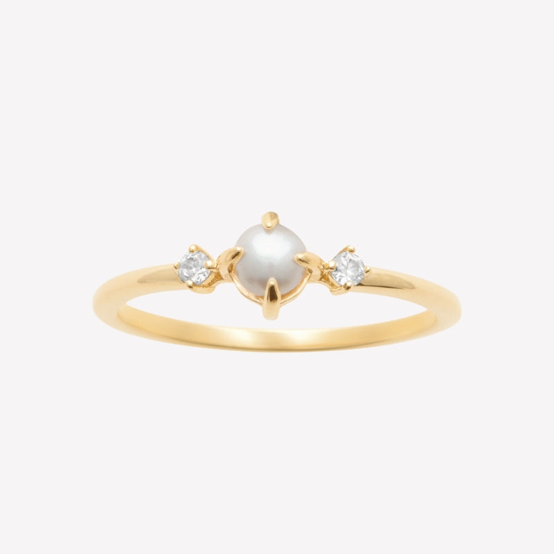 Smeraldo Ringe Ring Olivia gold
