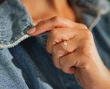 Smeraldo Ringe Ring Olivia gold