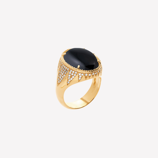 Smeraldo Ringe Ring Sandra gold