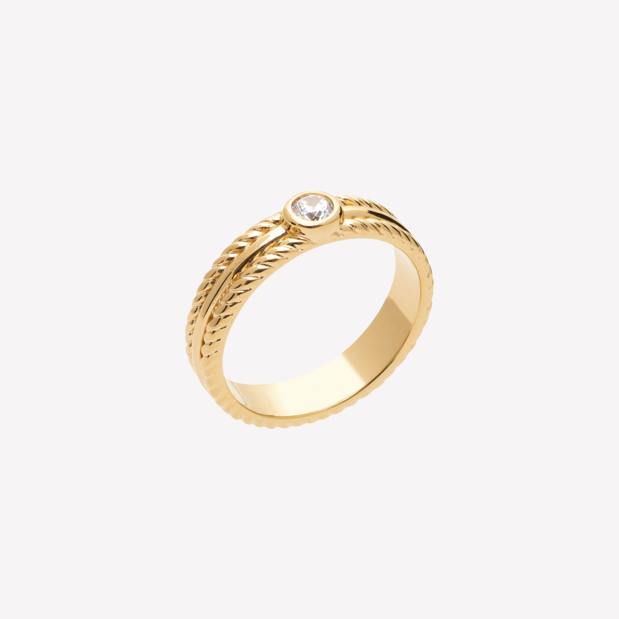 Smeraldo Ringe Ring Strozzi gold