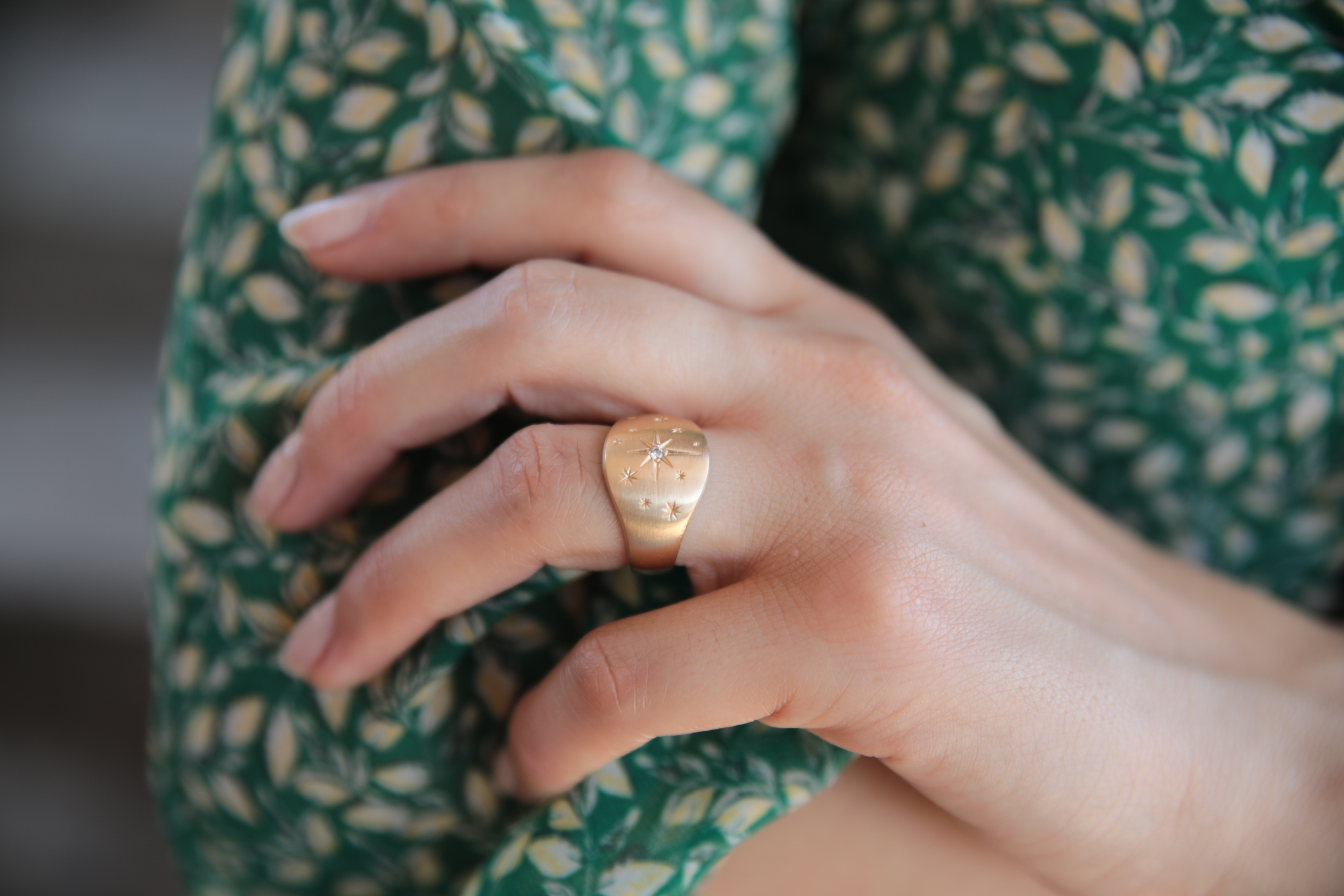 Smeraldo Ringe Ring Eleonora gold