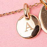 Smeraldo Anhänger Buchstabenanhänger gold