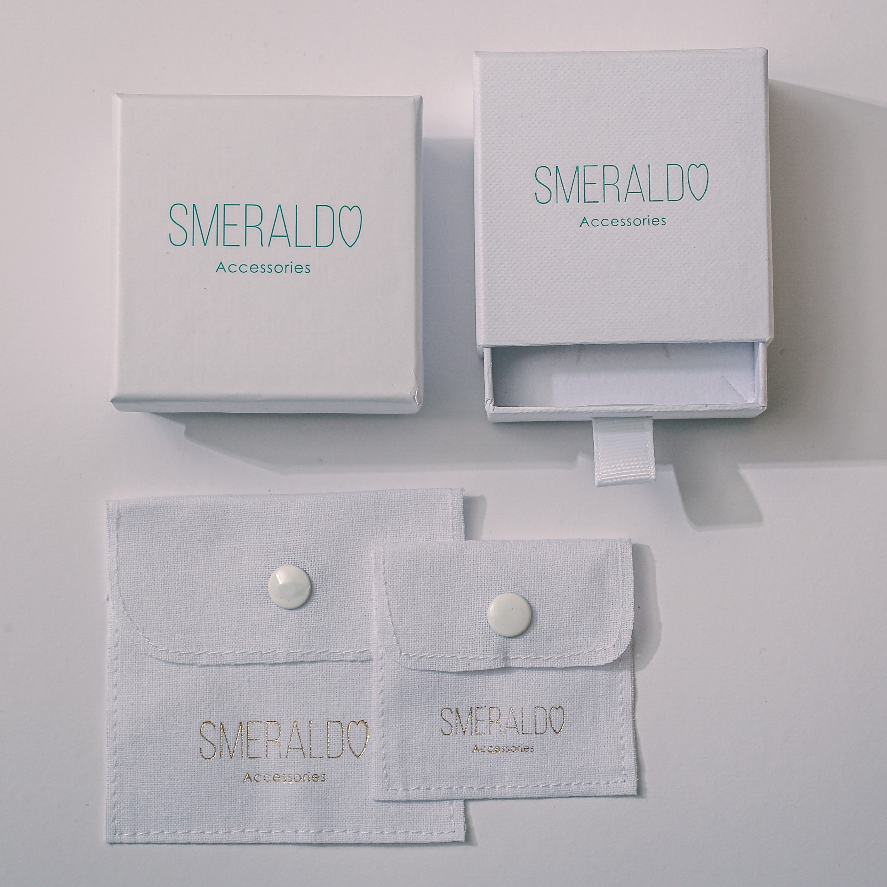 Smeraldo Ohrstecker Ohrringe Ohrstecker Capri gold