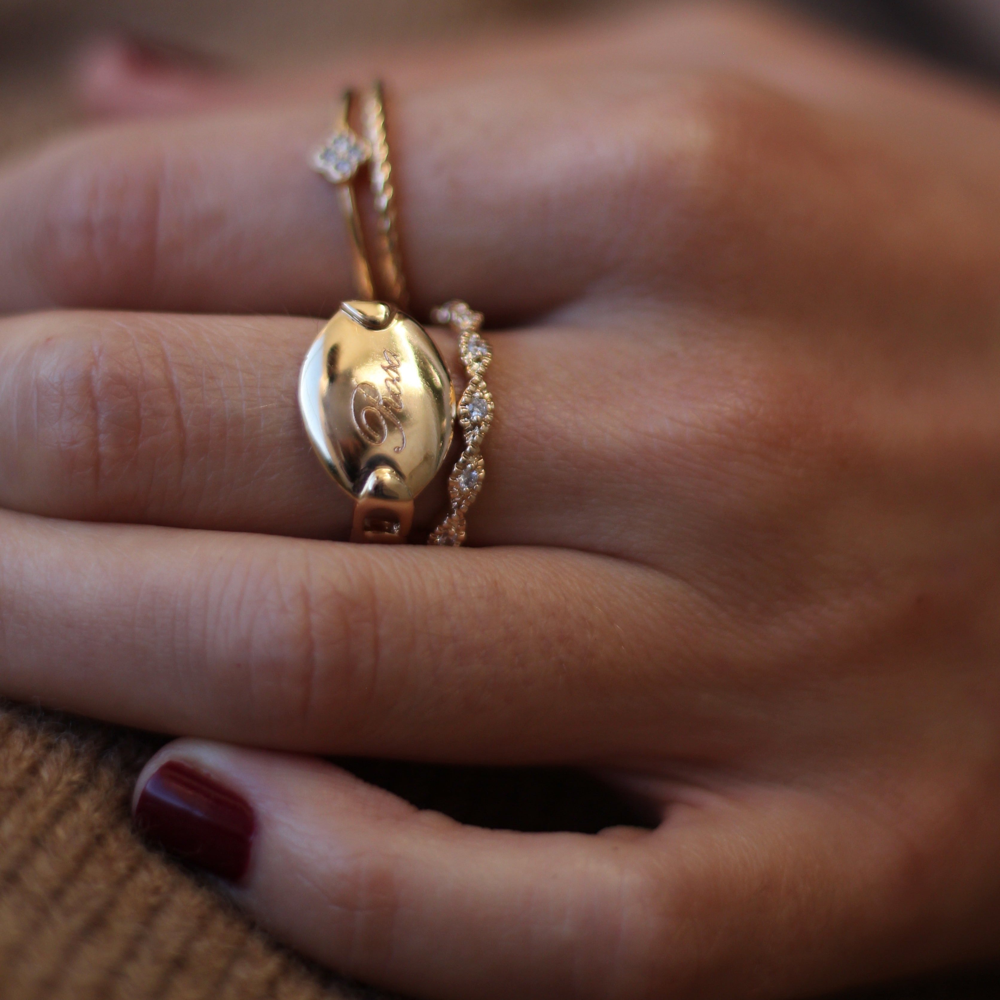 Smeraldo Ringe Ring Marchesa personalisierbar