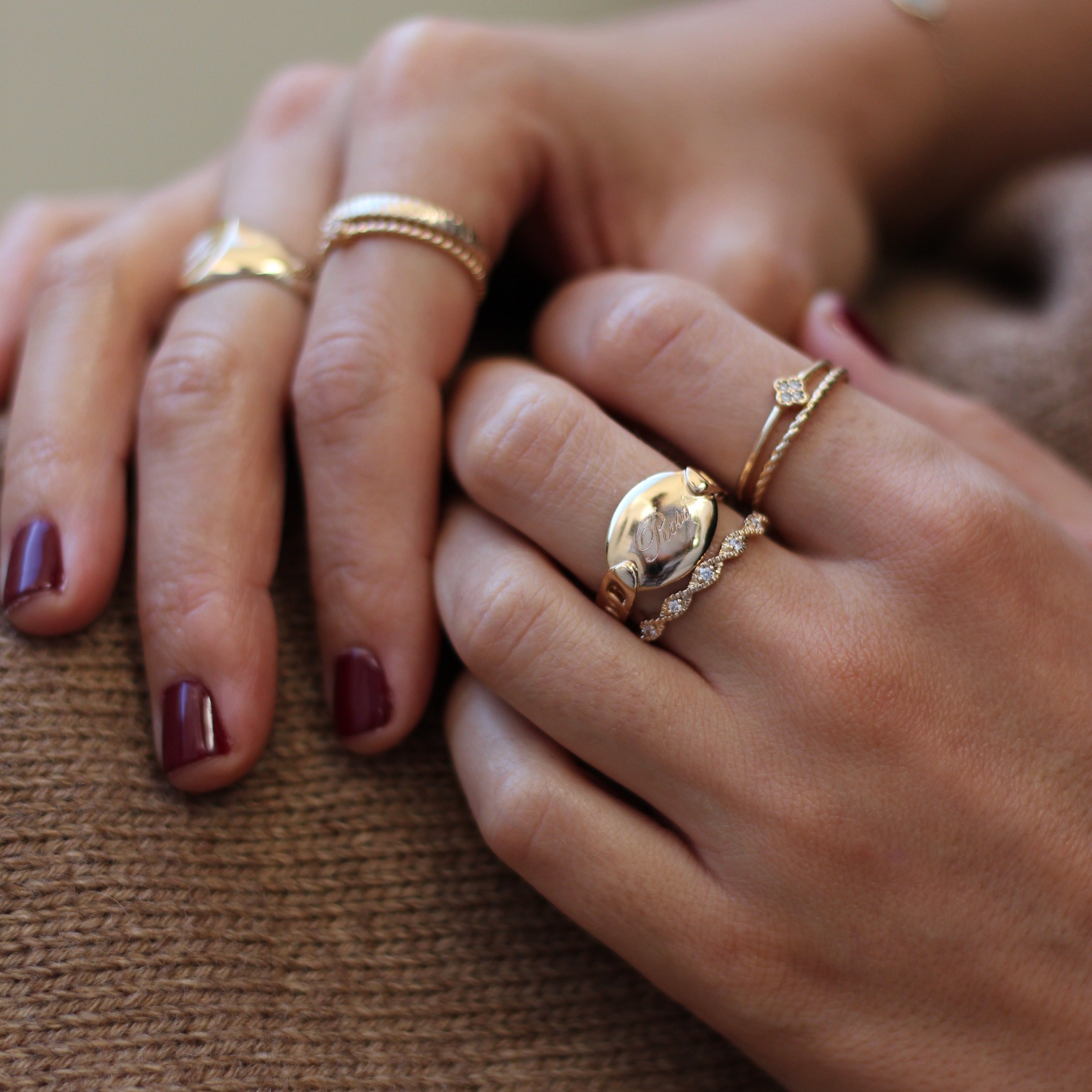 Smeraldo Ringe Ring Marchesa personalisierbar